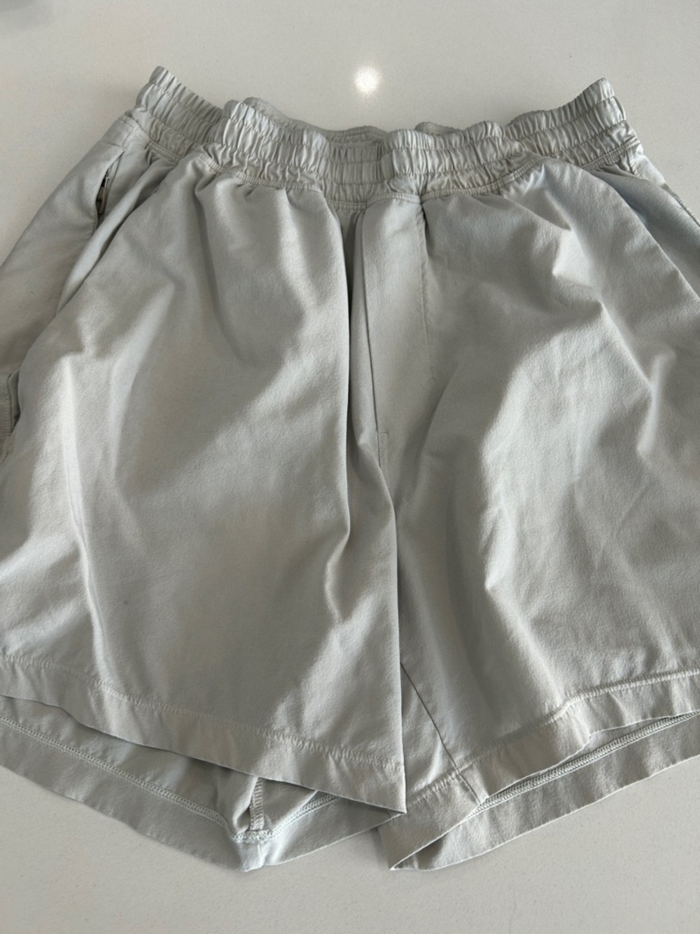 lululemon athletica stone 5” LL Gray Men's Athletic Shorts